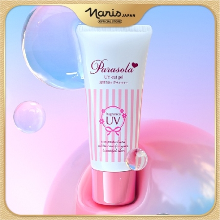 Kem Chống Nắng Naris Cosmetics Dạng Gel Dưỡng Sáng Da 90g Parasola Fragrance UV Essence SPF50+ PA++++