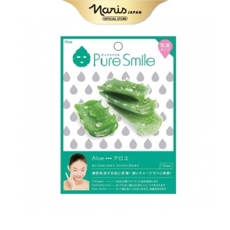 Mặt nạ Naris Pure Smile Milk Essence Mask ALOE N003 20ml/ 1 miếng