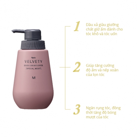 Dầu xả NARIS VELVETY CONDITIONER