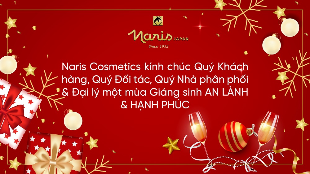 Merry Christmas 2023 - Naris Cosmetics!