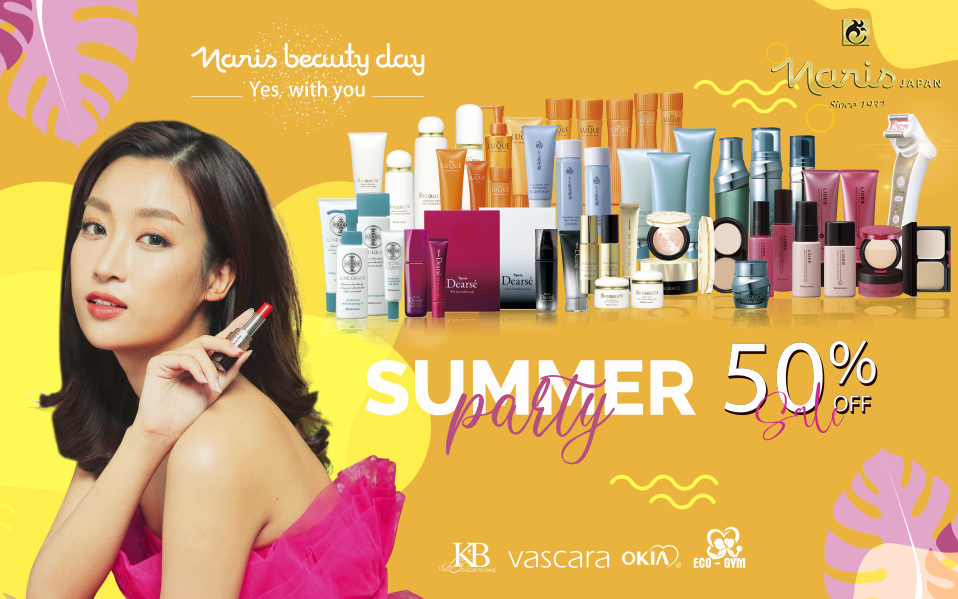 Naris Summer Party - Naris Beauty Day - Hải Phòng trở lại với diện mạo hoàn toàn mới