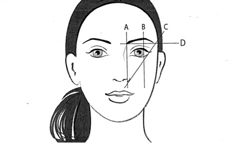 Học cách tạo dáng lông mày hợp với từng kiểu khuôn mặt