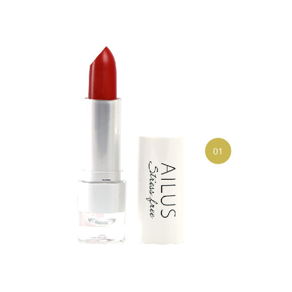 Son Lì Naris Mịn Môi Ailus StressFree Lipstick