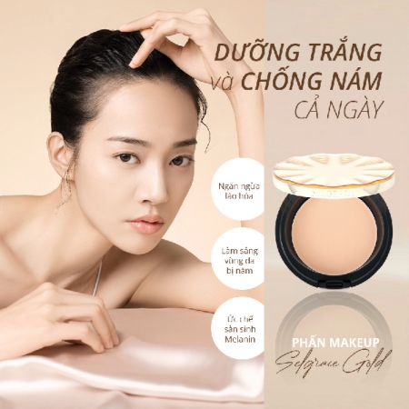 Phấn phủ trang điểm dạng nén NARIS SELGRACE POWDER VEIL