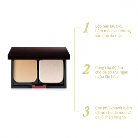 Phấn nền dạng kem NARIS LIDEE - MELTY PACT FOUNDATION