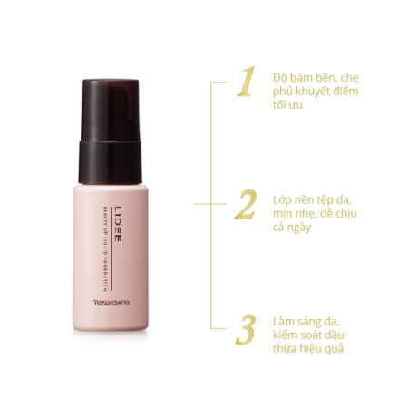 Phấn nước trang điểm NARIS LIDEE - LIQUID FOUNDATION