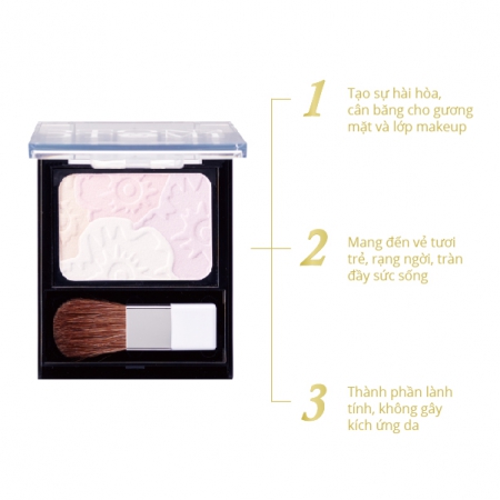 Phấn highlight trang điểm NARIS OTONA OTOME SWEET DESIGNING CHEEK COLOR