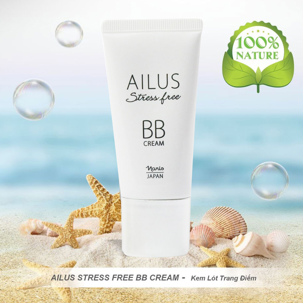 Kem Nền BB Cream Naris Cosmetics Ailus StressFree